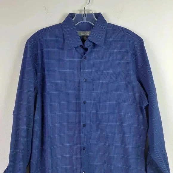 Kenneth cole Reaction Button down Size 15.5 - Picture 2 of 6